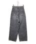 AMERI (アメリ) STUDS DETAIL STRAIGHT DENIM PANTS/デニムパンツ ブラック サイズ:25：8000円