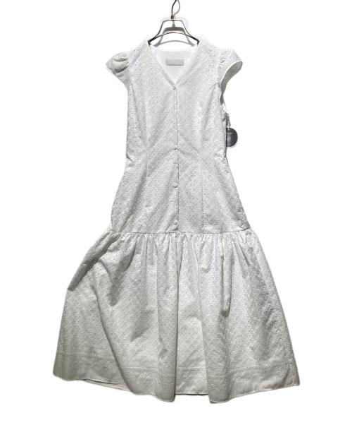 CELFORD（セルフォード）CELFORD (セルフォード) エンブロイダリーマーメイドワンピース ホワイト サイズ:36 未使用品の古着・服飾アイテム