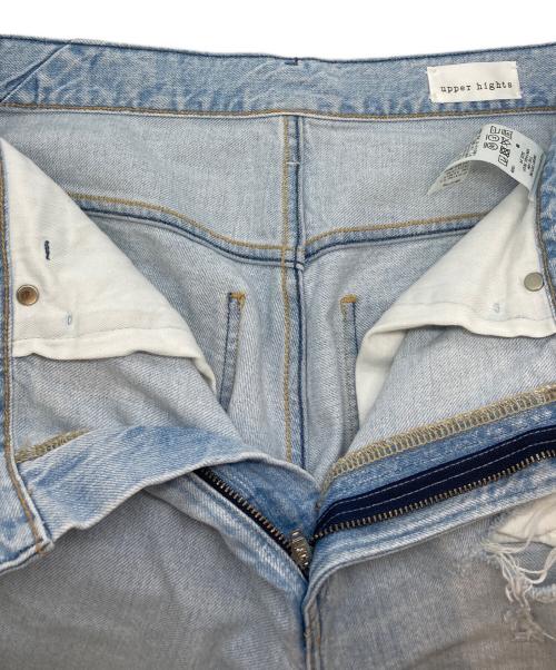upper hights（アッパーハイツ）upper hights (アッパーハイツ) ダメージ加工デニムパンツ インディゴ サイズ:W24の古着・服飾アイテム