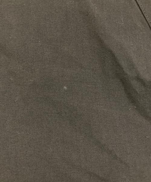 ALMOSTBLACK（オールモストブラック）ALMOSTBLACK (オールモストブラック) サイドスリットロングノーカラーシャツ ブラック サイズ:Uの古着・服飾アイテム