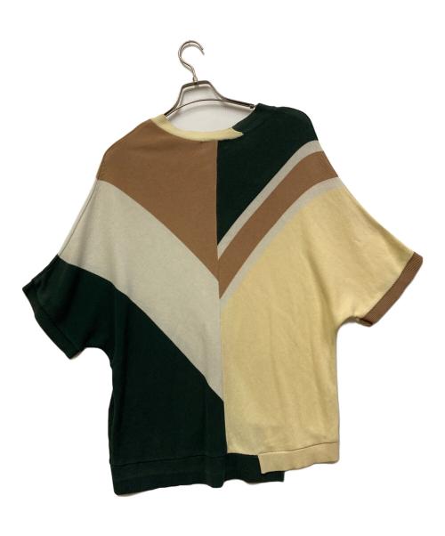 CULLNI（クルニ）CULLNI (クルニ) ドルマンニットプルオーバー グリーン サイズ:SIZE 1の古着・服飾アイテム