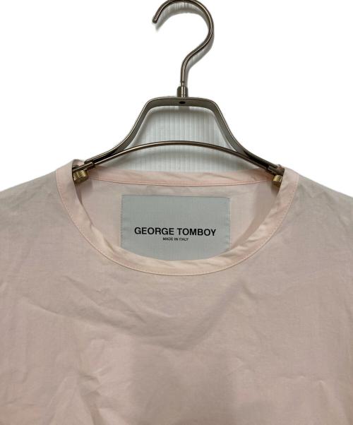 GEORGE TOMBOY（ジョージトムボーイ）GEORGE TOMBOY (ジョージトムボーイ) フリルブラウス ピンク サイズ:Sの古着・服飾アイテム