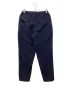 HOMME DEUX (オム・ドゥ) COMME des GARCONS (コムデギャルソン) エステル加工サージ製品染パンツ ネイビー サイズ:XS：14000円