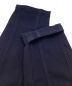 中古・古着 HOMME DEUX (オム・ドゥ) COMME des GARCONS (コムデギャルソン) エステル加工サージ製品染パンツ ネイビー サイズ:XS：14000円