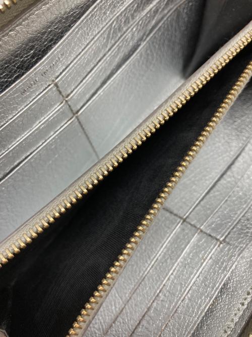Saint Laurent Paris（サンローランパリ）Saint Laurent Paris (サンローランパリ) 長財布 シルバー サイズ:表記なしの古着・服飾アイテム