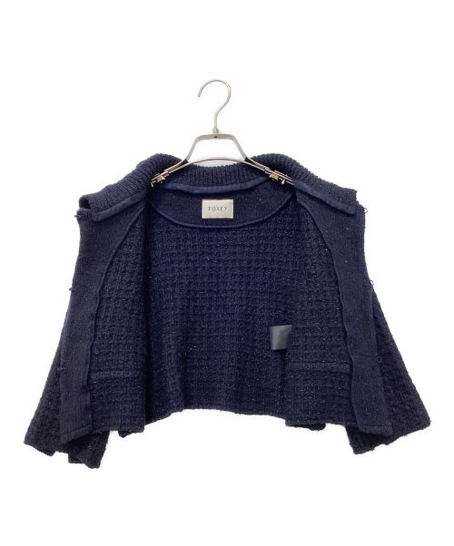 FOXEY（フォクシー）FOXEY (フォクシー) ジャケット ネイビー サイズ:38の古着・服飾アイテム