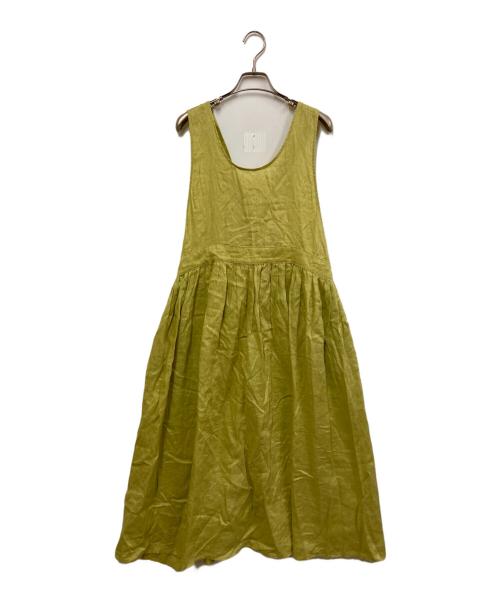 Samansa Mos2（サマンサモスモス）Samansa Mos2 (サマンサモスモス) 立川限定2WAYエプロンワンピース ライトグリーン サイズ:FREEの古着・服飾アイテム