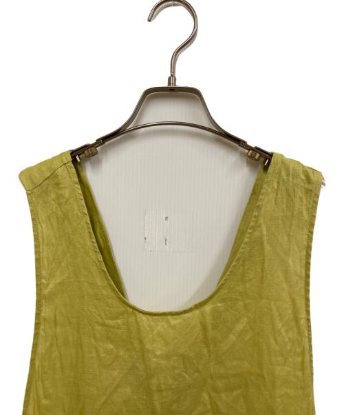 Samansa Mos2（サマンサモスモス）Samansa Mos2 (サマンサモスモス) 立川限定2WAYエプロンワンピース ライトグリーン サイズ:FREEの古着・服飾アイテム