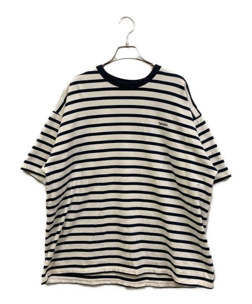 NAUTICA（ノーティカ）NAUTICA (ノーティカ) ボーダーカットソー ネイビー×ホワイト サイズ:SIZE Lの古着・服飾アイテム