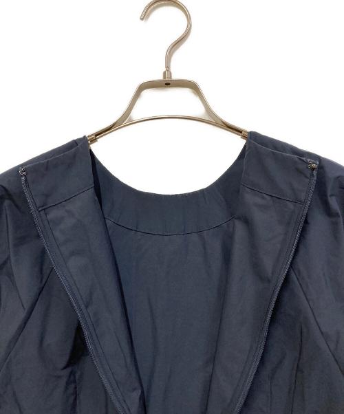 THIRD MAGAZINE（サードマガジン）THIRD MAGAZINE (サードマガジン) オーガンジーS/Sブラウス ネイビー サイズ:SIZE 9の古着・服飾アイテム