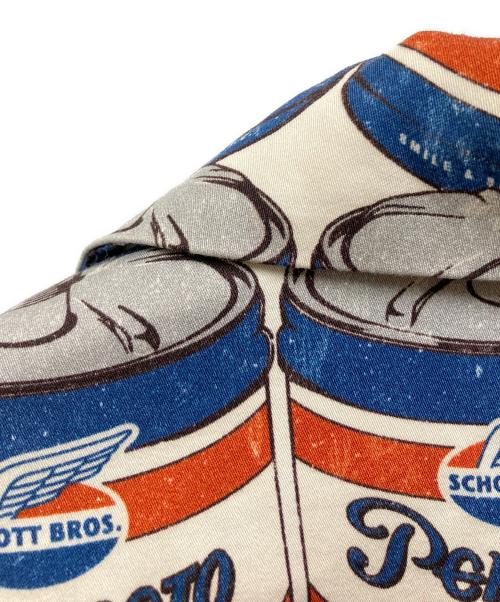 Schott（ショット）Schott (ショット) パーフェクト モーターオイル ハワイアンシャツ オレンジ サイズ:SIZE Lの古着・服飾アイテム