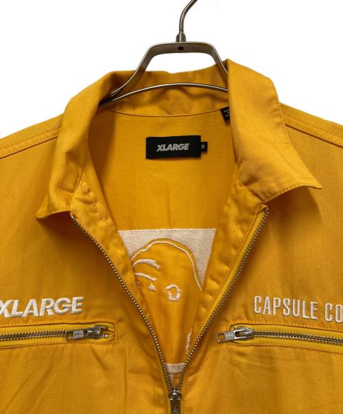 X-LARGE（エクストララージ）X-LARGE (エクストララージ) オールインワン イエロー サイズ:Mの古着・服飾アイテム