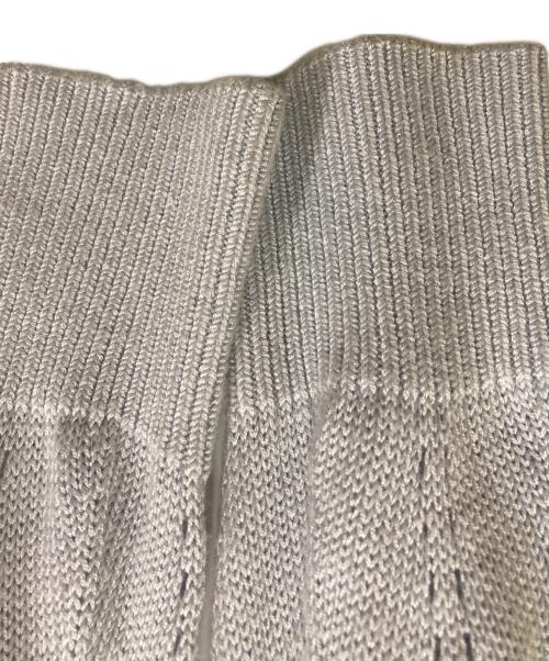 PAMEO POSE（パメオポーズ）PAMEO POSE (パメオポーズ) フリルニット グレー サイズ:FREEの古着・服飾アイテム