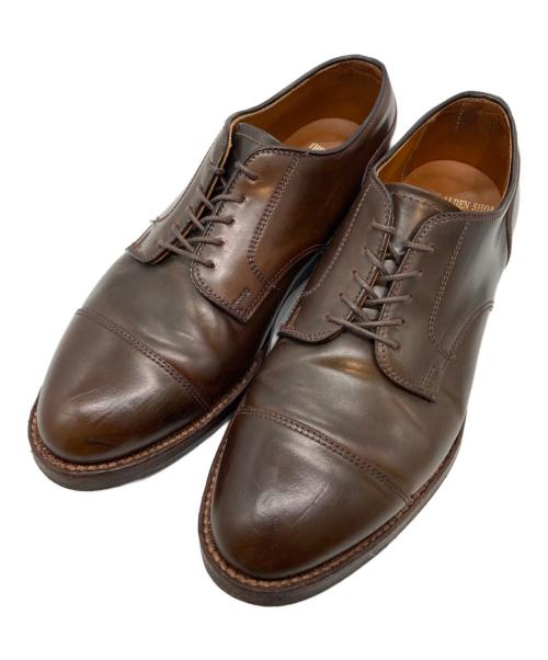 Alden（オールデン）Alden (オールデン) ｼｶﾞｰｷｬｯﾌﾟﾄｩｼｭｰｽﾞ/ｺｰﾄﾞﾊﾞﾝ/24802 ブラウン サイズ:6 1/2の古着・服飾アイテム