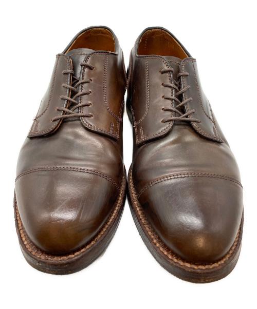 Alden（オールデン）Alden (オールデン) ｼｶﾞｰｷｬｯﾌﾟﾄｩｼｭｰｽﾞ/ｺｰﾄﾞﾊﾞﾝ/24802 ブラウン サイズ:6 1/2の古着・服飾アイテム