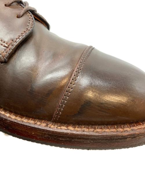 Alden（オールデン）Alden (オールデン) ｼｶﾞｰｷｬｯﾌﾟﾄｩｼｭｰｽﾞ/ｺｰﾄﾞﾊﾞﾝ/24802 ブラウン サイズ:6 1/2の古着・服飾アイテム
