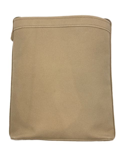 CHACOLI（チャコリ）CHACOLI (チャコリ) HYKE for BIOTOP (ハイク ビオトープ) COTTON MILITARY BAG S ブラウンの古着・服飾アイテム