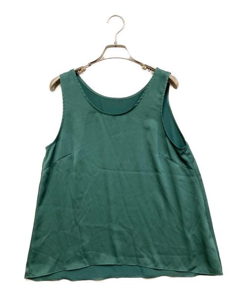 GALLARDA GALANTE（ガリャルダガランテ）GALLARDA GALANTE (ガリャルダガランテ) サテンブラウスセットアップ グリーン サイズ:SIZE Freeの古着・服飾アイテム