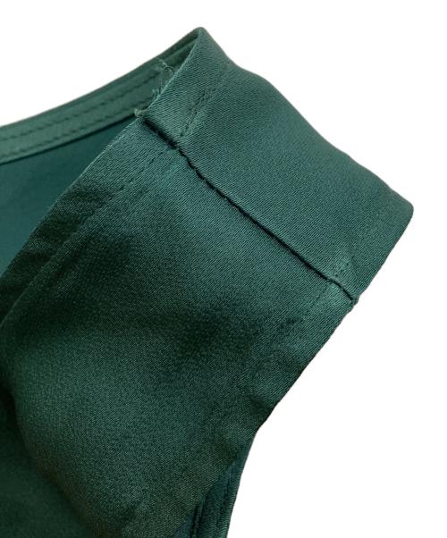 GALLARDA GALANTE（ガリャルダガランテ）GALLARDA GALANTE (ガリャルダガランテ) サテンブラウスセットアップ グリーン サイズ:SIZE Freeの古着・服飾アイテム