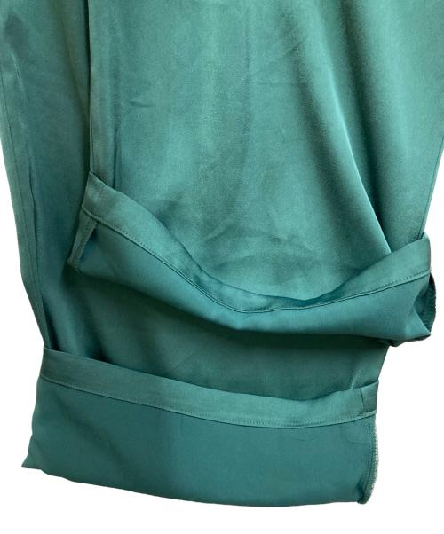 GALLARDA GALANTE（ガリャルダガランテ）GALLARDA GALANTE (ガリャルダガランテ) サテンブラウスセットアップ グリーン サイズ:SIZE Freeの古着・服飾アイテム