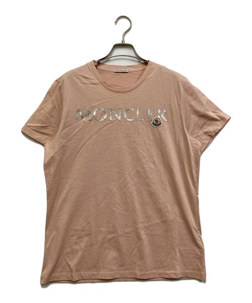 MONCLER（モンクレール）MONCLER (モンクレール) Tシャツ ピンク サイズ:Lの古着・服飾アイテム