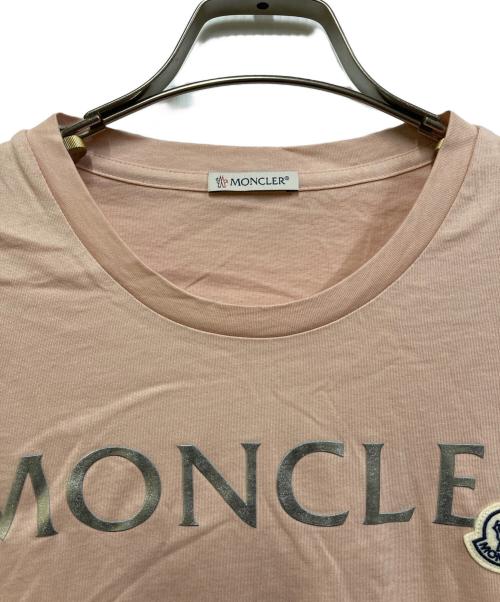 MONCLER（モンクレール）MONCLER (モンクレール) Tシャツ ピンク サイズ:Lの古着・服飾アイテム