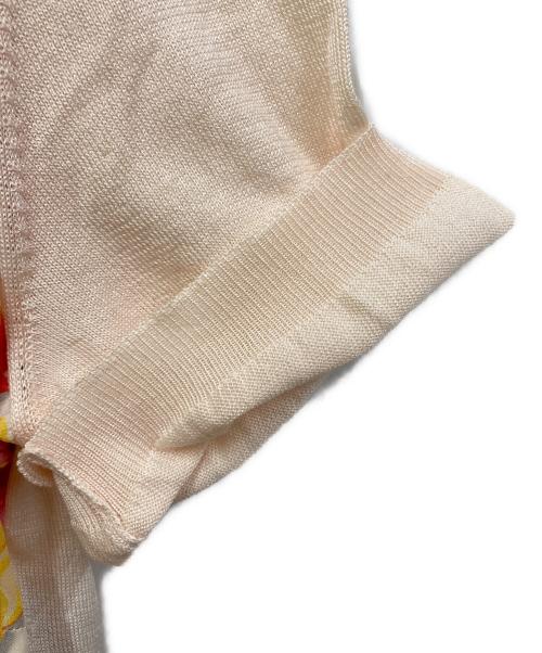 Salvatore Ferragamo（サルヴァトーレ フェラガモ）Salvatore Ferragamo (サルヴァトーレ フェラガモ) 半袖ニット ピンク サイズ:SIZE Lの古着・服飾アイテム