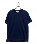 AMIPARISアミパリス）の古着「コットンジャージー Tシャツ」｜ネイビー