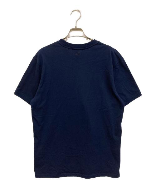 AMIPARIS（アミパリス）AMIPARIS (アミパリス) コットンジャージー Tシャツ ネイビー サイズ:SIZE Lの古着・服飾アイテム