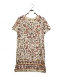 TORY BURCH（トリーバーチ）の古着「カットソーワンピース」｜ベージュ