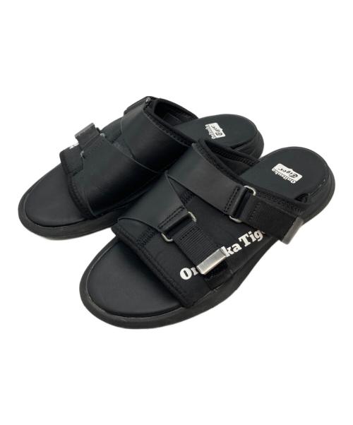 Onitsuka Tiger（オニツカタイガー）Onitsuka Tiger (オニツカタイガー) スライドサンダル ブラック サイズ:26の古着・服飾アイテム