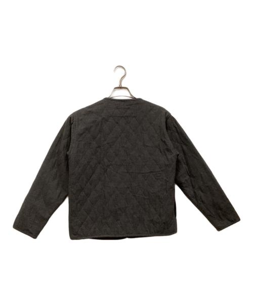 Snow peak（スノーピーク）snow peak (スノーピーク) Quilted Flannel Cardigan グレー サイズ:SIZE 1の古着・服飾アイテム