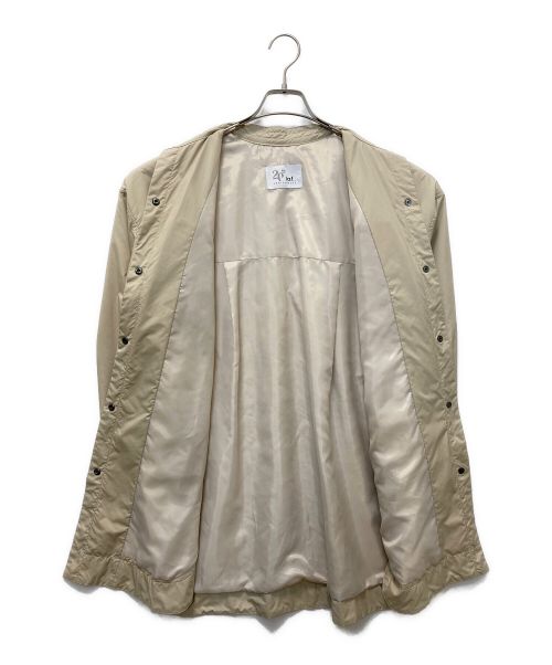 la.f（ラ・エフ）la.f (ラ・エフ) padding shirt アイボリー サイズ:1の古着・服飾アイテム