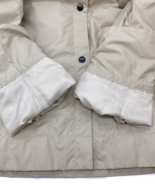 la.f（ラ・エフ）la.f (ラ・エフ) padding shirt アイボリー サイズ:1の古着・服飾アイテム