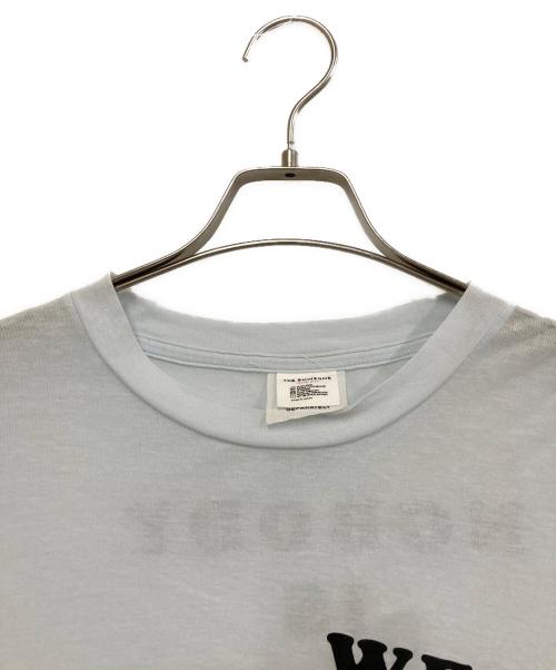 THE SHINZONE（ザ シンゾーン）THE SHINZONE (ザ シンゾーン) シアーロゴTEE スカイブルー サイズ:Fの古着・服飾アイテム