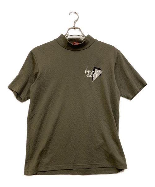 BEAMS GOLF（ビームスゴルフ）BEAMS GOLF (ビームスゴルフ) モックネックシャツ カーキ サイズ:SIZE Mの古着・服飾アイテム