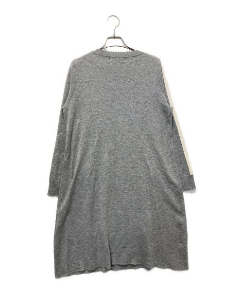 Super Beauty（スーパービューティ）Super Beauty (スーパービューティ) ニットワンピース グレー サイズ:44の古着・服飾アイテム