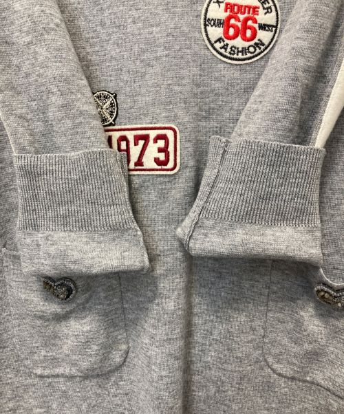 Super Beauty（スーパービューティ）Super Beauty (スーパービューティ) ニットワンピース グレー サイズ:44の古着・服飾アイテム