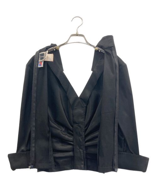 TADASHI SHOJI（タダシ ショージ）TADASHI SHOJI (タダシ ショージ) テーラードジャケット ブラック サイズ:6の古着・服飾アイテム