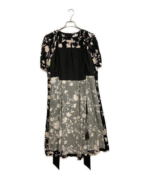 HOBBS（ホッブス）HOBBS (ホッブス) 花柄ワンピース ブラック サイズ:SIZE 36の古着・服飾アイテム