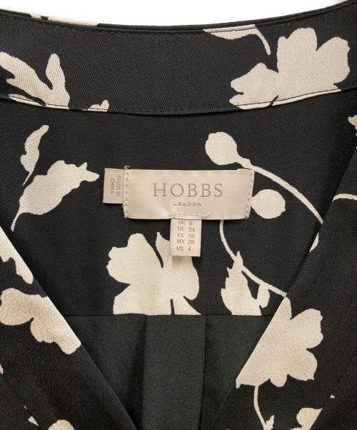 HOBBS（ホッブス）HOBBS (ホッブス) 花柄ワンピース ブラック サイズ:SIZE 36の古着・服飾アイテム
