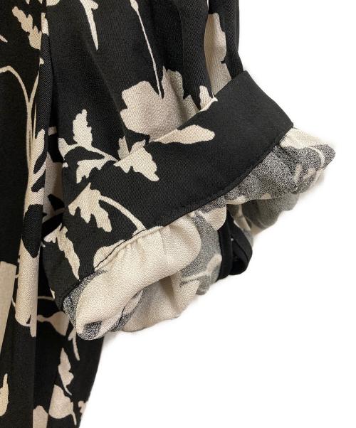 HOBBS（ホッブス）HOBBS (ホッブス) 花柄ワンピース ブラック サイズ:SIZE 36の古着・服飾アイテム