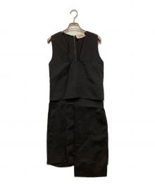 Ports 1961（ポーツ1961）の古着「ノースリーブワンピース」｜ブラック