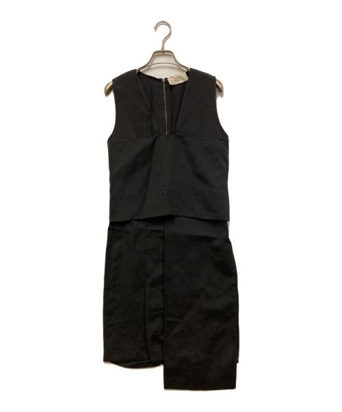 Ports 1961（ポーツ1961）Ports 1961 (ポーツ1961) ノースリーブワンピース ブラック サイズ:42の古着・服飾アイテム