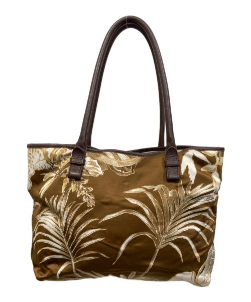 Salvatore Ferragamo（サルヴァトーレ フェラガモ）Salvatore Ferragamo (サルヴァトーレ フェラガモ) ヒョウ柄トートバッグ ブラウン サイズ:表記なしの古着・服飾アイテム