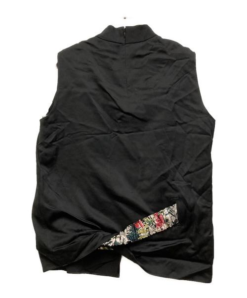 AKIRA NAKA（アキラナカ）AKIRA NAKA (アキラナカ) ノースリーブブラウス ブラック サイズ:1の古着・服飾アイテム