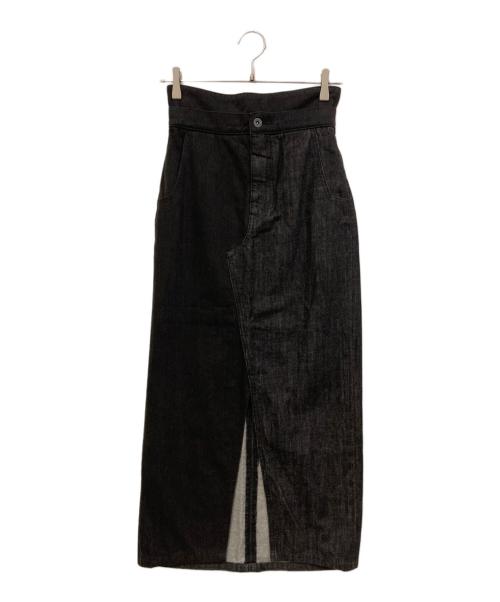 RIM.ARK（リムアーク）RIM.ARK (リムアーク) デニムロングスカート ブラック サイズ:SIZE 36の古着・服飾アイテム