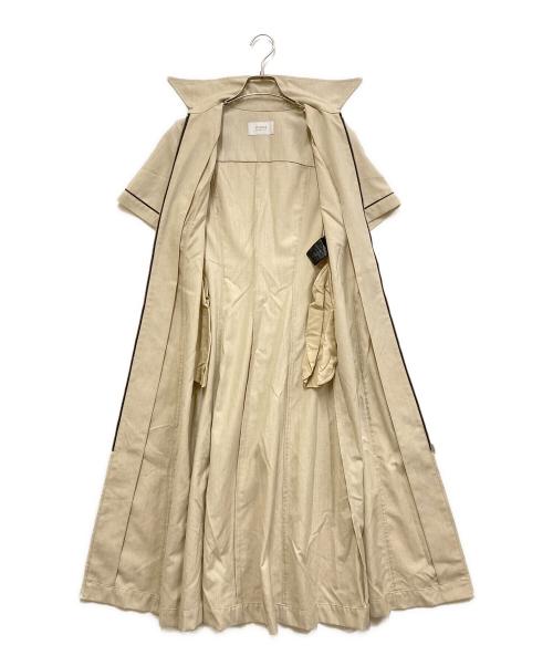 STUDIOUS（ステュディオス）STUDIOUS (ステュディオス) 半袖ジップワンピース アイボリー サイズ:1の古着・服飾アイテム