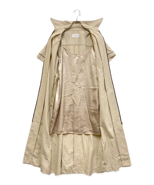 STUDIOUS（ステュディオス）STUDIOUS (ステュディオス) 半袖ジップワンピース アイボリー サイズ:1の古着・服飾アイテム