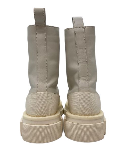 both（ボース）both (ボース) GAOプラットフォームコンバットブーツ アイボリー サイズ:SIZE 23の古着・服飾アイテム